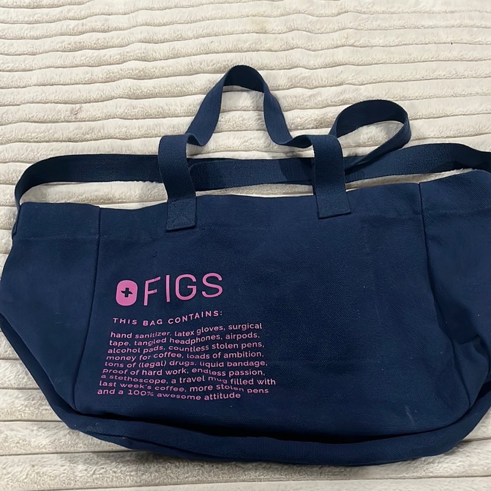 Figs canvas tote bag